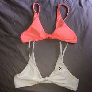 Bundle deal TWO BountineLA twist bikini tops